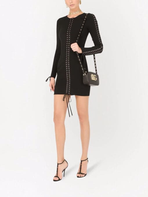 Dolce & Gabbana  lace-up mini dress - Image 2