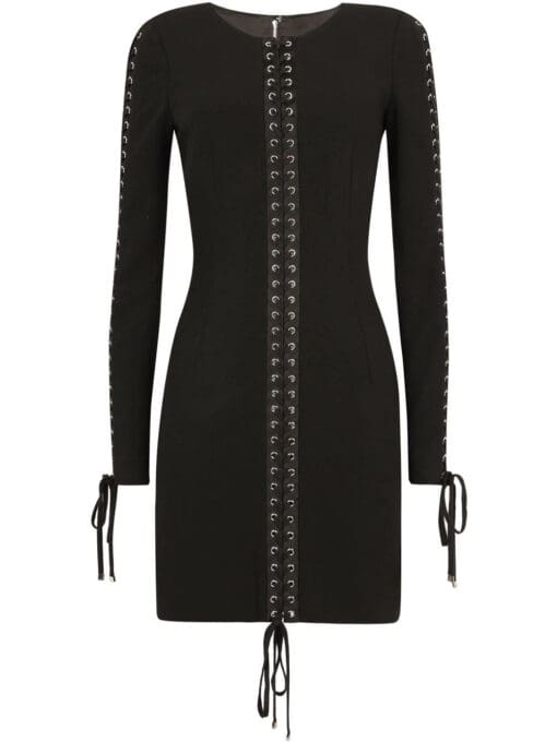 Dolce & Gabbana  lace-up mini dress