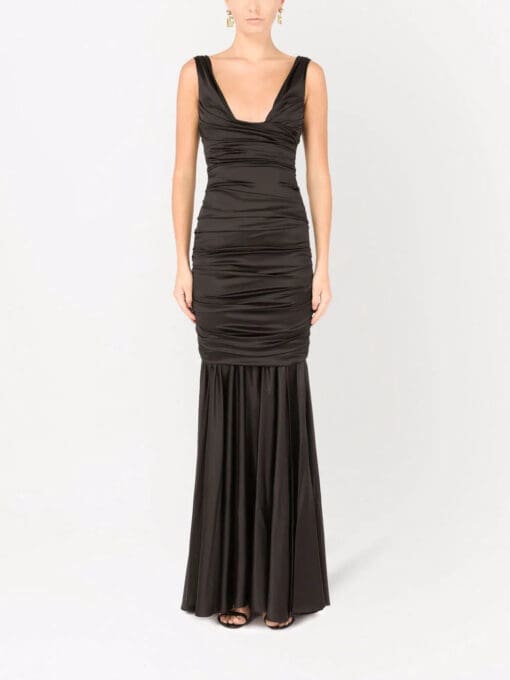 Dolce & Gabbana  ruched mermaid gown - Image 3