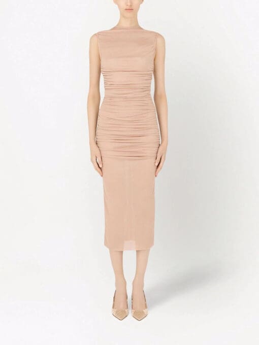 Dolce & Gabbana  ruched mid-length dress - Image 3