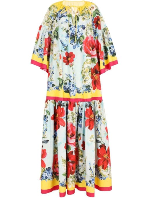 Dolce & Gabbana  floral-print cotton maxi dress