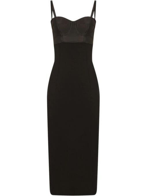 Dolce & Gabbana  cut-out bustier midi-dress