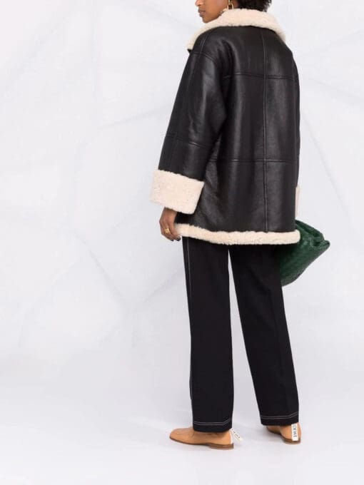 TOTEME  Signature shearling jacket - Image 4