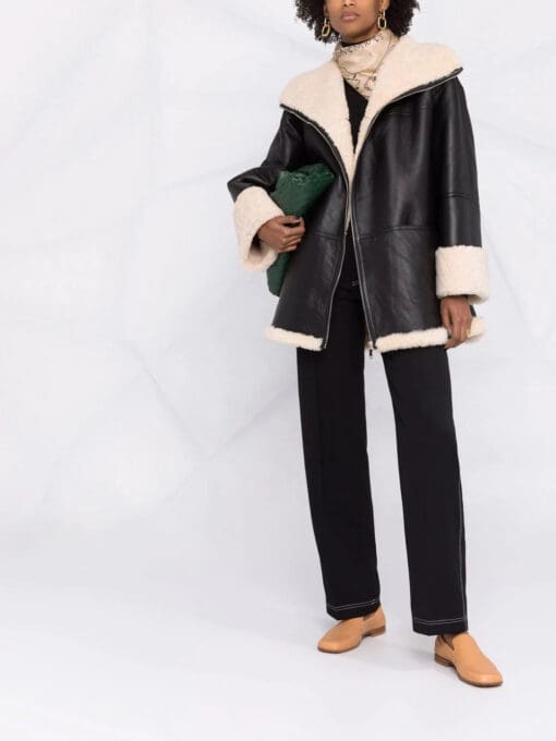 TOTEME  Signature shearling jacket - Image 2