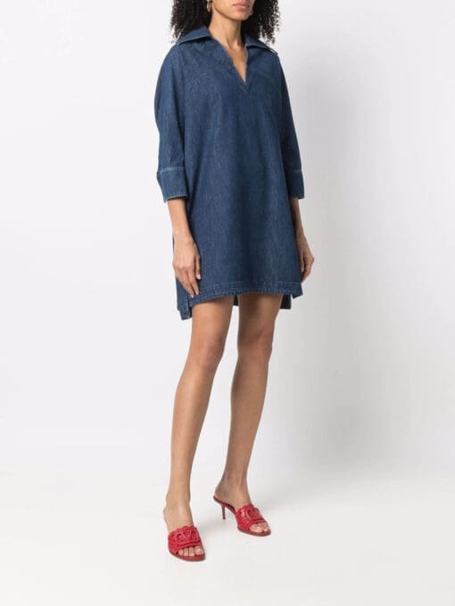 Valentino Garavani  denim mini dress - Image 3