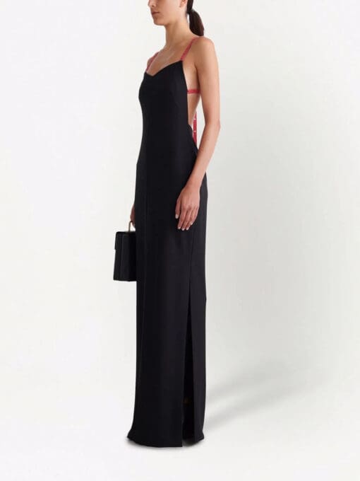 Off-White  Laces Light maxi dress - Image 3