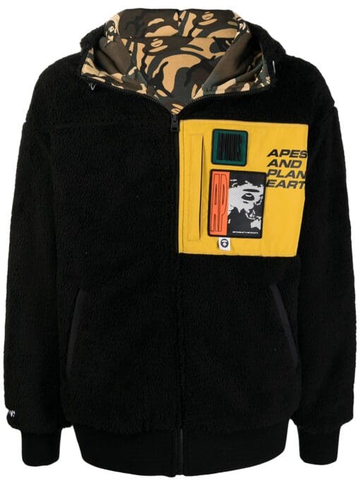 AAPE BY *A BATHING APE®  Ape reversible hooded jacket