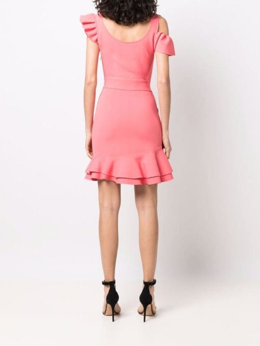 Alexander McQueen  ruffled mini dress - Image 4