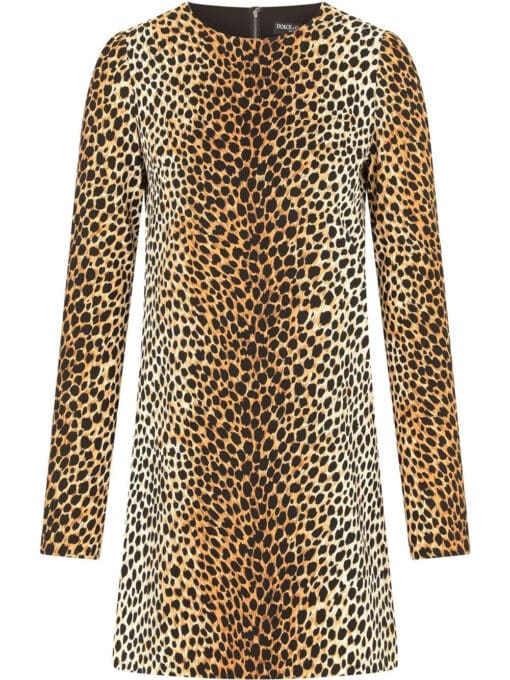 Dolce & Gabbana  leopard print dress