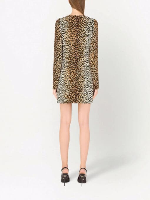 Dolce & Gabbana  leopard print dress - Image 4