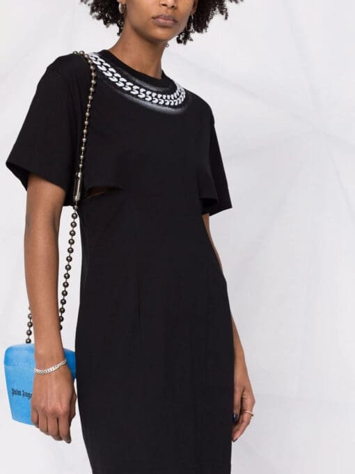 Givenchy  chain-print T-shirt dress - Image 3