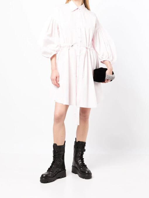 Alexander McQueen  puff-sleeve shirt dress - Image 2