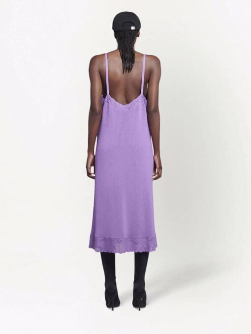 Balenciaga  ribbed knit slip dress - Image 3