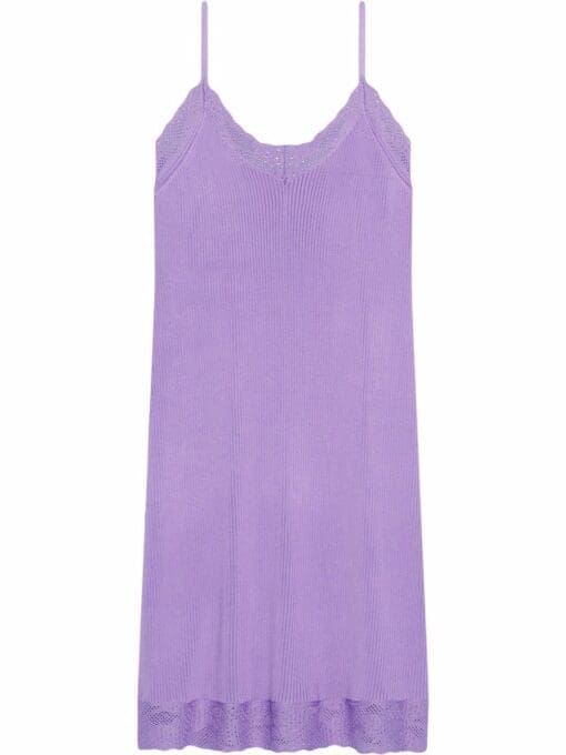 Balenciaga  ribbed knit slip dress