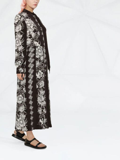 Valentino Garavani  floral-print silk maxi dress - Image 3