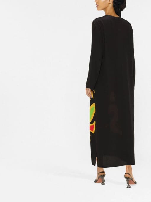 Valentino Garavani  graphic-print silk maxi dress - Image 3