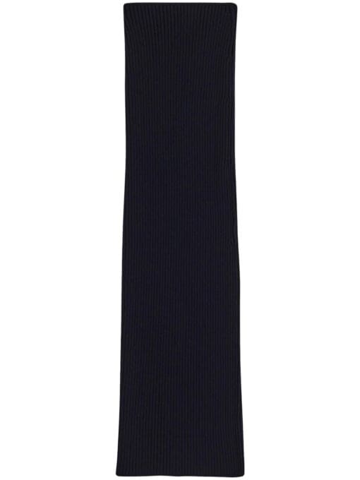 Balenciaga  ribbed-knit maxi dress