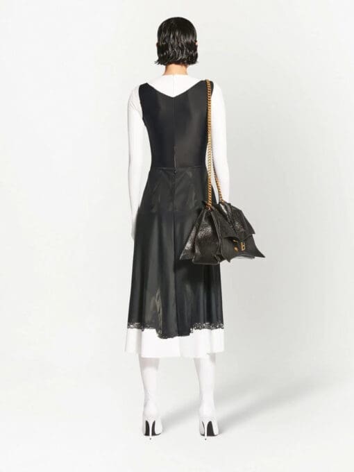 Balenciaga  layered glove-detail dress - Image 4