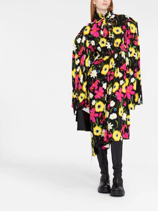 Balenciaga  Blurry Bouquet hand-stitched dress - Image 2