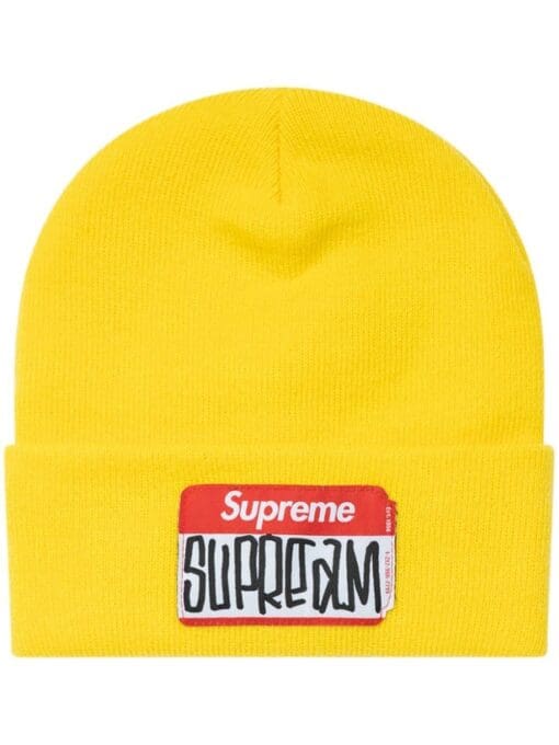 Supreme  Gonz nametag beanie