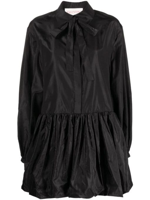 Valentino Garavani  washed taffeta shirt dress