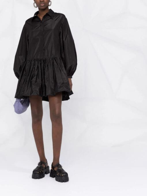 Valentino Garavani  washed taffeta shirt dress - Image 2