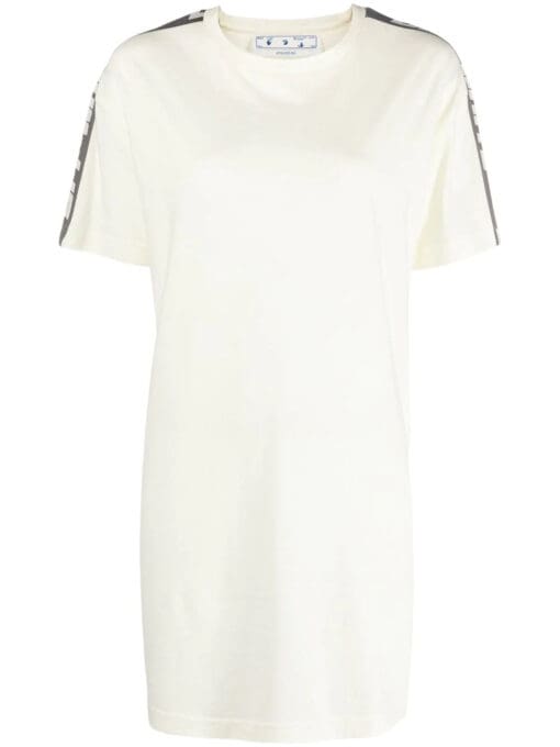 Off-White  side-stripe T-shirt dress