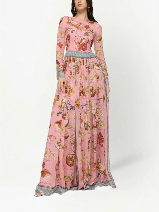 Dolce & Gabbana  graphic-print maxi dress - Image 2