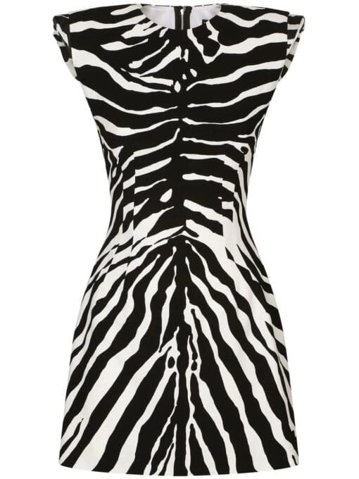 Dolce & Gabbana  zebra-print sleeveless dress