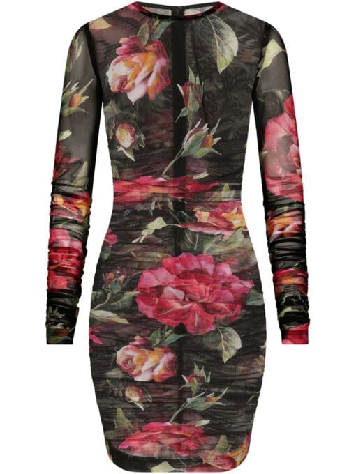 Dolce & Gabbana  floral-print minidress