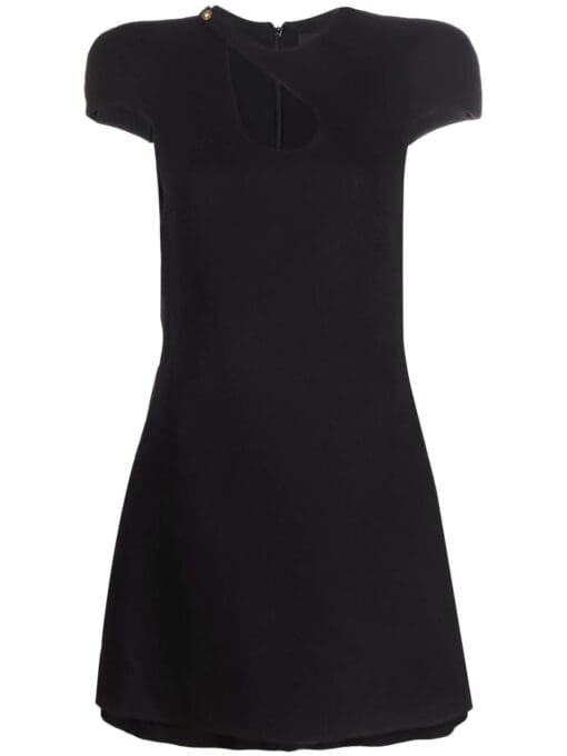 Versace  cut-out detail mini dress