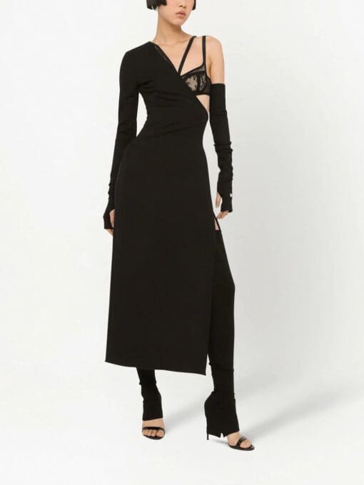 Dolce & Gabbana  one-shoulder midi dress - Image 3