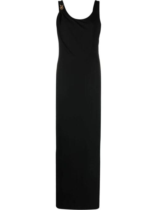 Versace  Medusa Head side-lit maxi dress