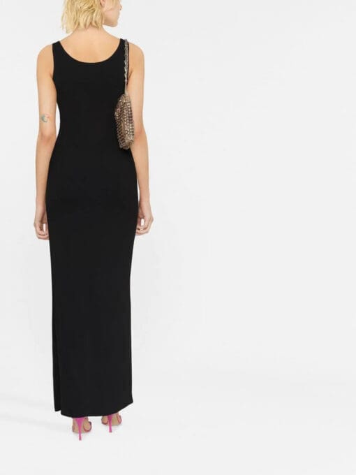 Versace  Medusa Head side-lit maxi dress - Image 4