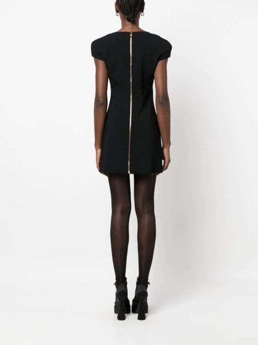 Versace  cap-sleeve mini dress - Image 4