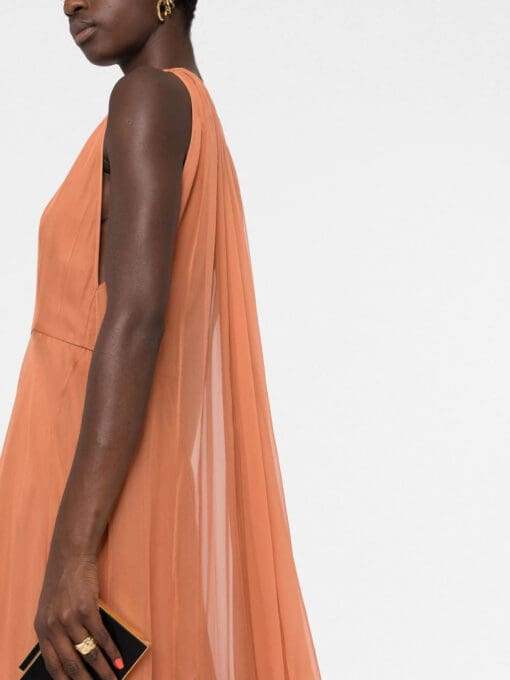 Valentino Garavani  V-neck silk gown - Image 3