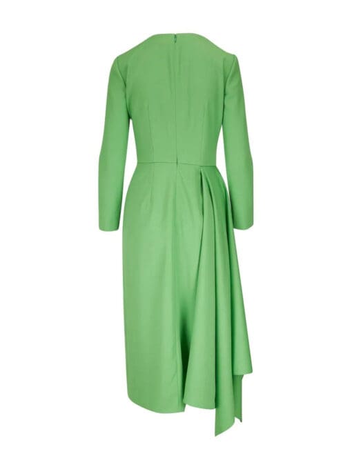 Alexander McQueen  asymmetric-panel detail midi dress - Image 2