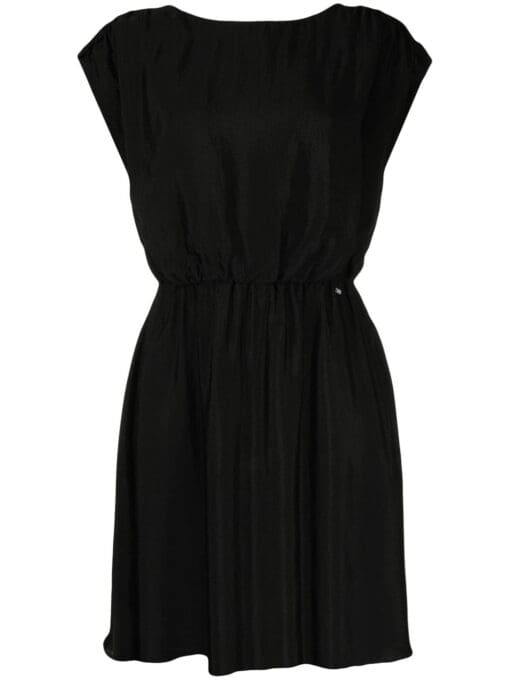 Armani Exchange  gathered-waist detail dress