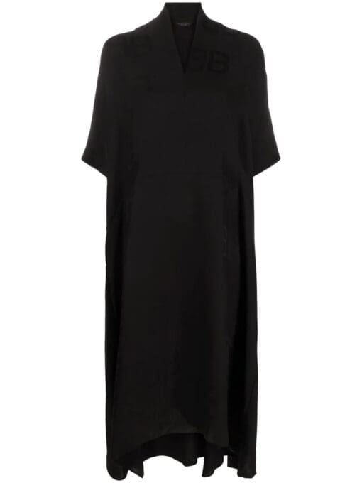 Balenciaga  BB V-neck maxi dress