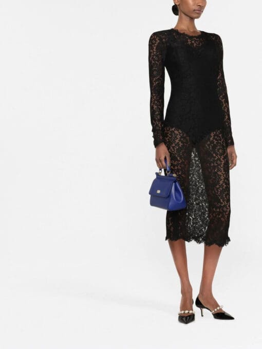 Dolce & Gabbana  layered lace midi dress - Image 2