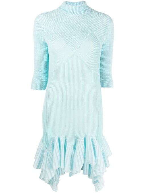 Givenchy  flounced plissé mini dress