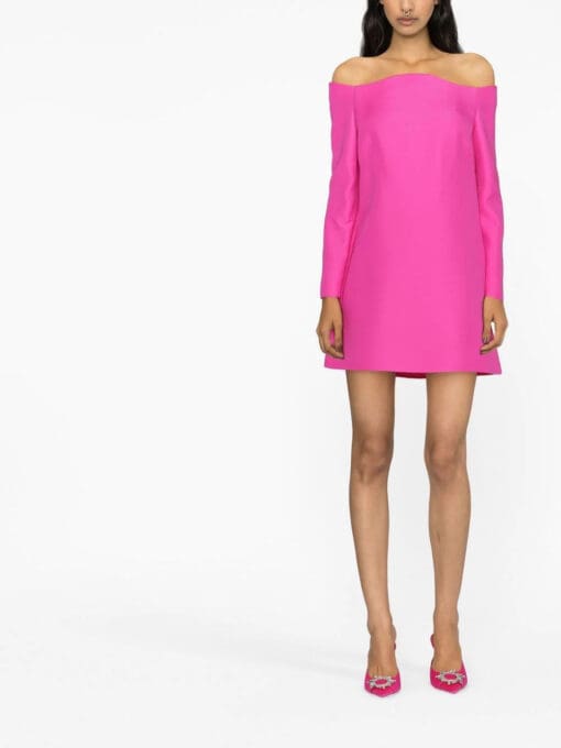 Valentino Garavani  off-shoulder minidress - Image 2