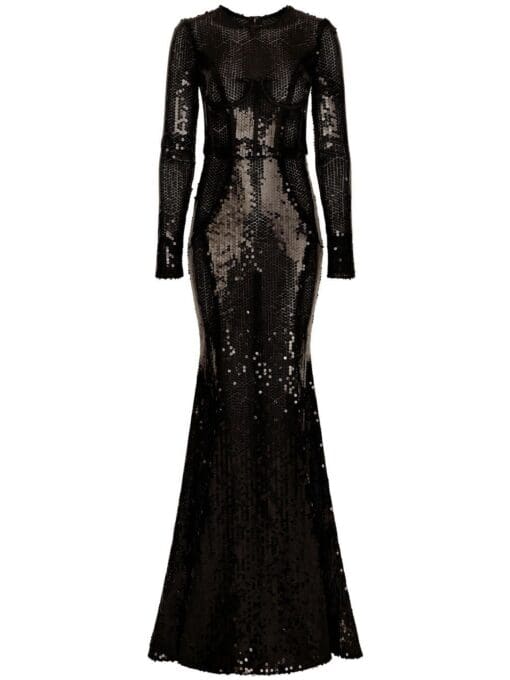 Dolce & Gabbana  floor-length sequin dress