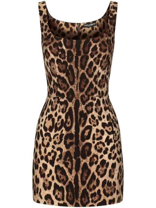 Dolce & Gabbana  leopard print minidress