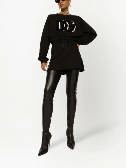 Dolce & Gabbana  DG Logo cropped sweatshirt - Image 2