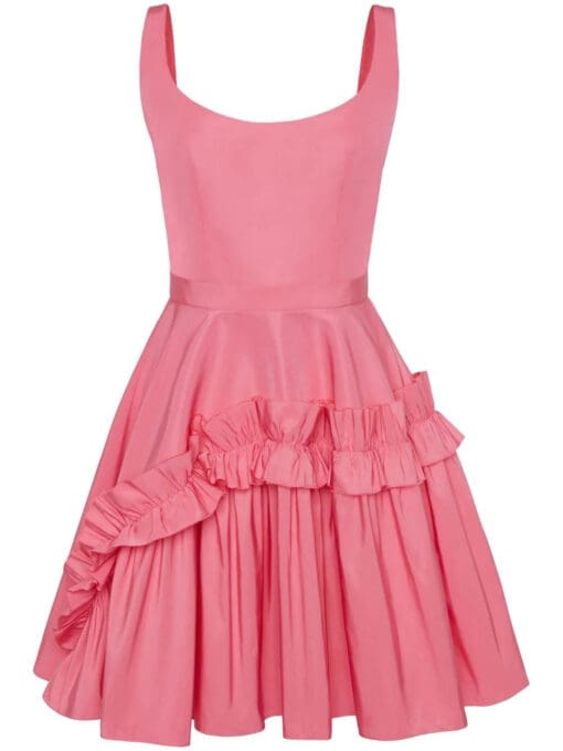 Alexander McQueen  ruffle-trim minidress