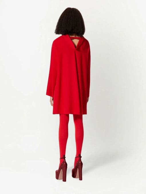 Valentino Garavani  long-sleeve minidress - Image 4