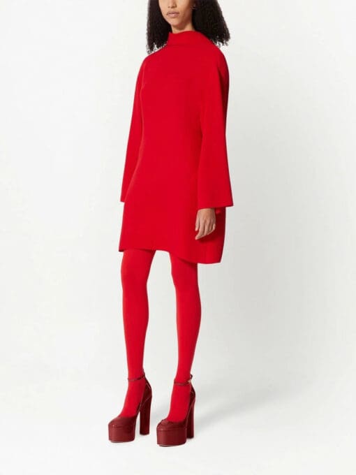 Valentino Garavani  long-sleeve minidress - Image 2