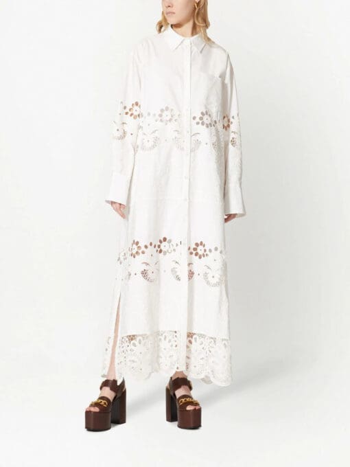 Valentino Garavani  floral cut-out maxi dress - Image 3