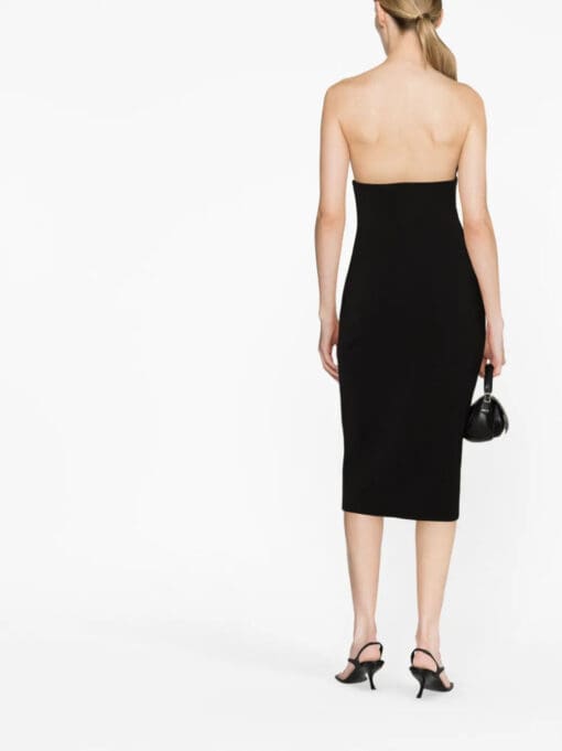 Off-White  strapless midi dress - Image 4